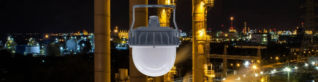 LED 防爆ライト アテックス認定 ハイベイ エリア 吊り壁 ゾーン 1 ゾーン 2 LNG ガソリンステーション 石油産業 12