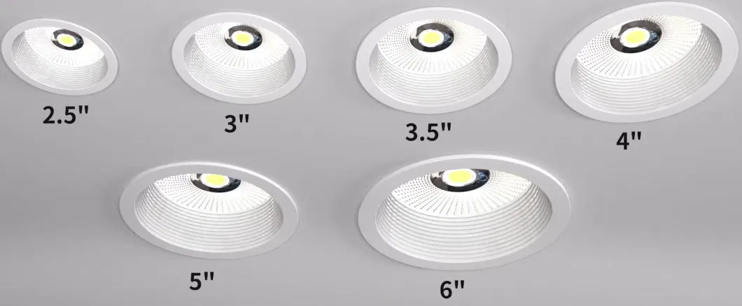ミルキーカバー SMD LEDダウンライト 照明器具 LEDダウンライト 2.5 インチ 10W 15W 20W 30W 40W IP44 LED家庭用ライト 13
