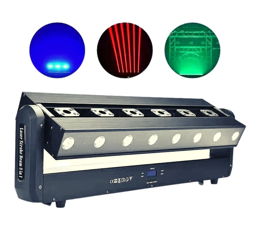 バール LED 動く頭 シャーピービームステージライト 300W Cmy 3 in One ビーム ウォッシュレーザー 動く頭 照明スポット 投影 1