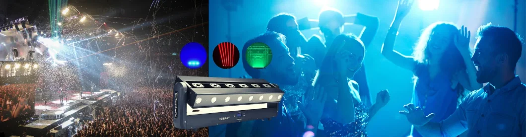 バール LED 動く頭 シャーピービームステージライト 300W Cmy 3 in One ビーム ウォッシュレーザー 動く頭 照明スポット 投影 8