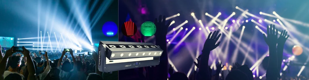 バール LED 動く頭 シャーピービームステージライト 300W Cmy 3 in One ビーム ウォッシュレーザー 動く頭 照明スポット 投影 9