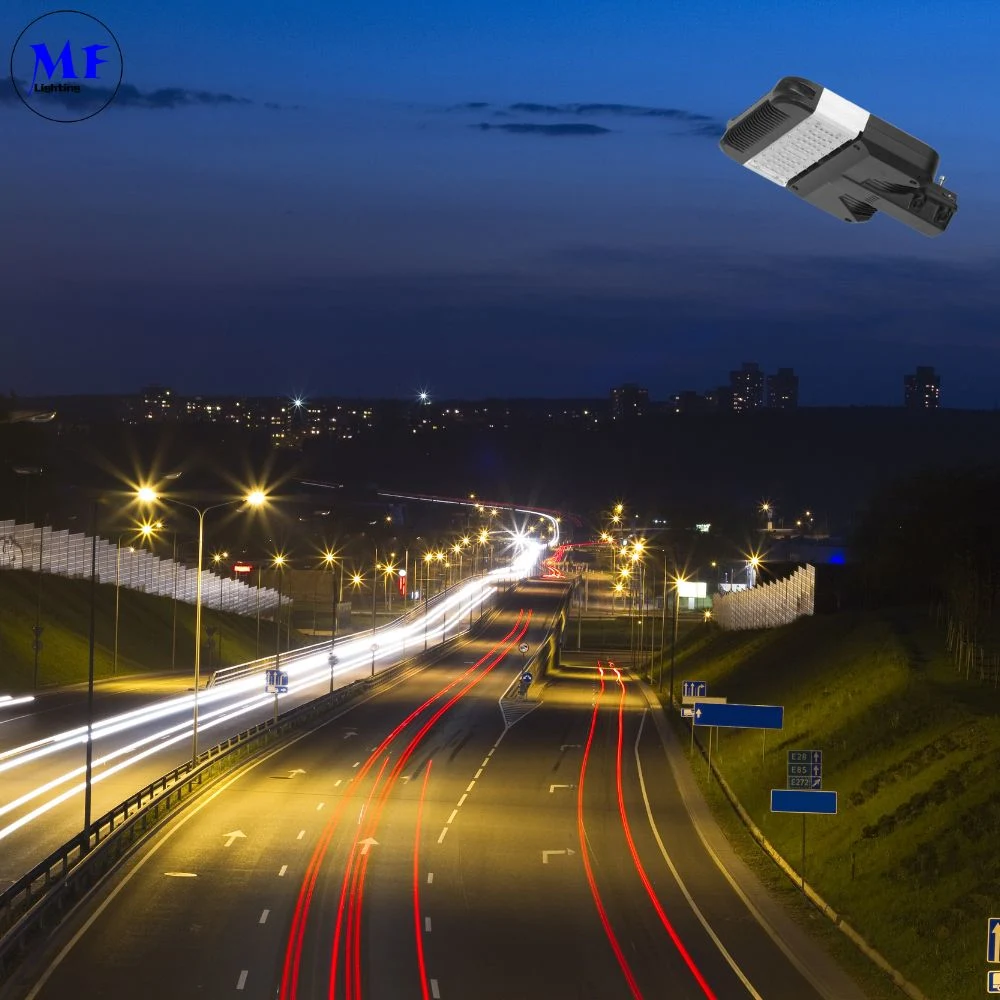 50W 120W 150W 200W 250W LED 路面灯 20kv SPD 0-10V 薄型 鋳型 アルミ 防水 IP65 175lm/W 10