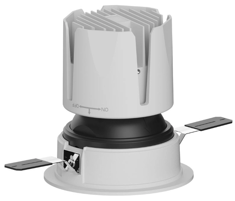 ハイエンド LED 天井ダウンライト マルチパルスビームアングル 7W/10W 75mm アンチ - ブレア IP43 LED 天井隠しCOBスポットランプ 8