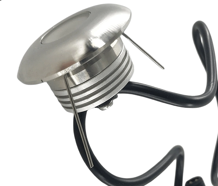 1W LED ガーデンフロアライト 敷地内 LED 屋外フロアランプ IP67 防水 ミニ LED 地下フロアデッキスポットライト 2