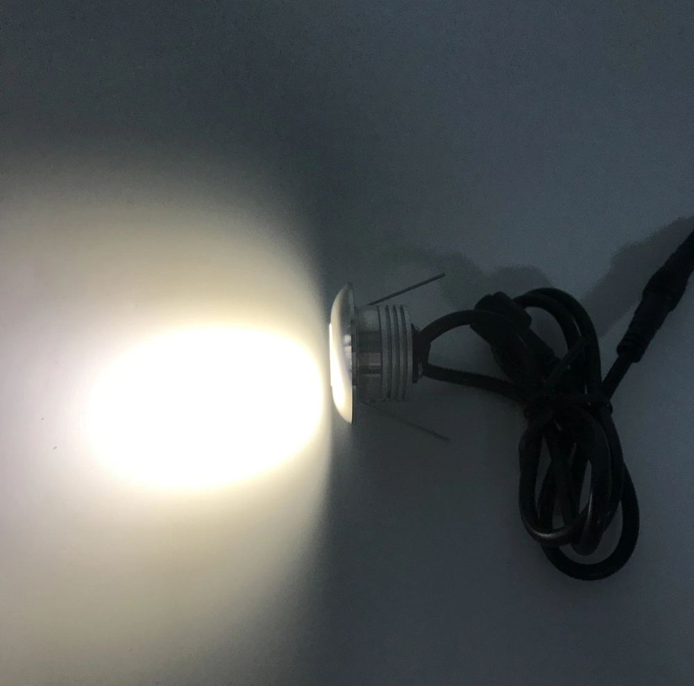 1W LED ガーデンフロアライト 敷地内 LED 屋外フロアランプ IP67 防水 ミニ LED 地下フロアデッキスポットライト 5