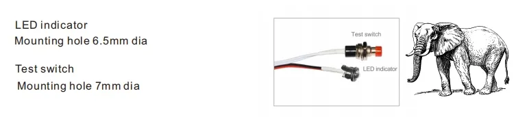 4W 6W 8W Li-FEP04 バッテリー LED 非常用ドライバー パニック非常用電源パック バックアップバラスト 非常灯キット パニックライトバラスト 5
