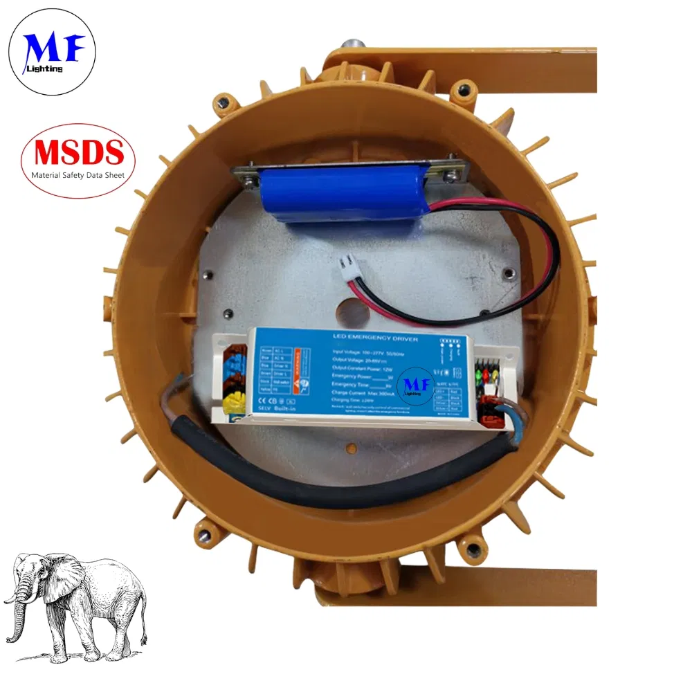 4W 6W 8W Li-FEP04 バッテリー LED 非常用ドライバー パニック非常用電源パック バックアップバラスト 非常灯キット パニックライトバラスト 9