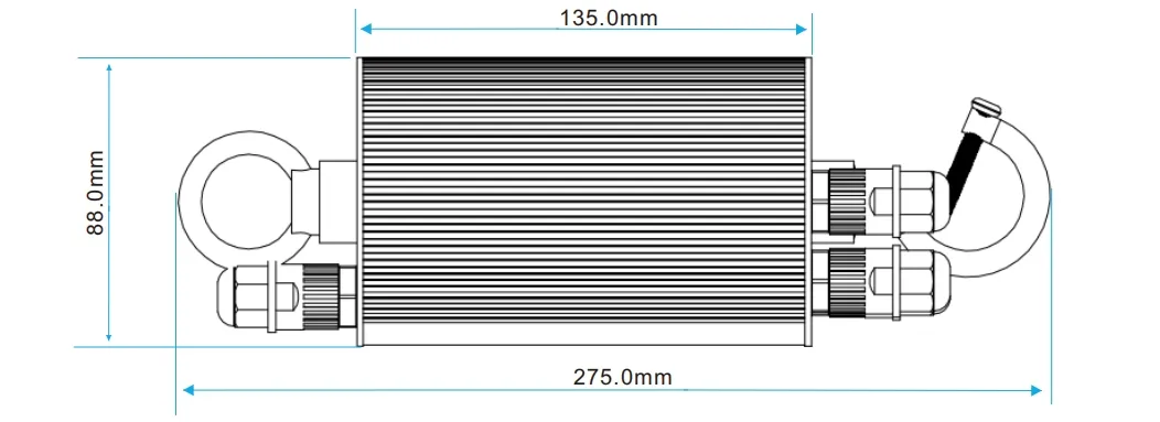IP65 バラスト電源キット 緊急ライトドライバー LED 緊急コンバータ 3 年間の保証 3 時間放電時間 Li-FEP04 6