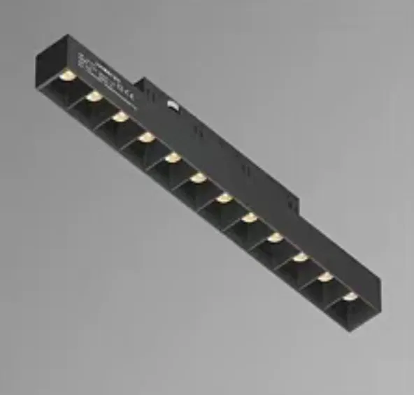 LED磁気リニアライト 20W 30W 4000K 6000K Dali調光 防水 スマートセンサー プラスチック ホテル 天井 カフェ 喫茶店 衣料品店 7