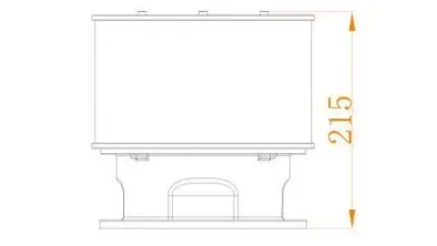 LED航空障害物ライト フォトセル ダイカスティング IP66通信 黄色のガスオイルオフショアプラットフォーム 9