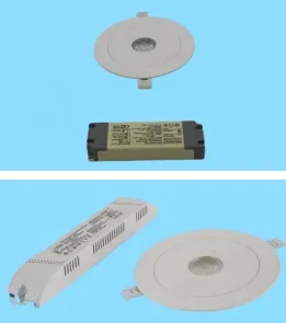 パネルダウンライト LED パニック 緊急脱出 信号灯 IP65 バッテリーバックアップ 充電可能 公立学校 病院 ホワイト 6