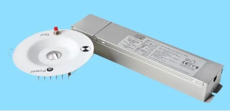 パネルダウンライト LED パニック 緊急脱出 信号灯 IP65 バッテリーバックアップ 充電可能 公立学校 病院 ホワイト 8