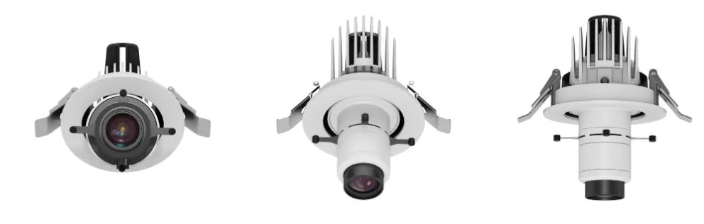 LEDロゴゴボプロジェクターライト UV ND ズーム可能 拡張 IP65 Ra97+ コンター 展示センター 0