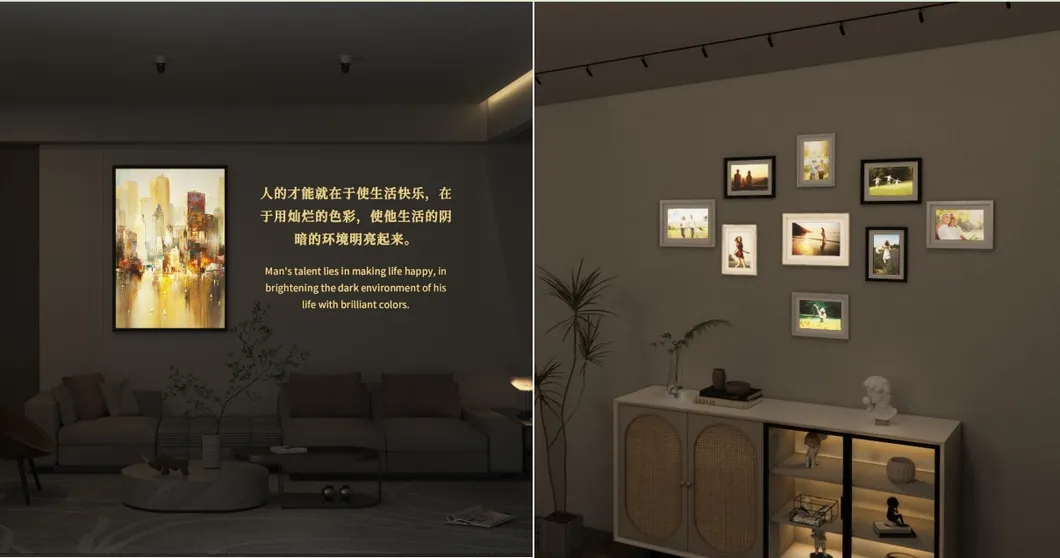 LEDロゴゴボプロジェクターライト UV ND ズーム可能 拡張 IP65 Ra97+ コンター 展示センター 19