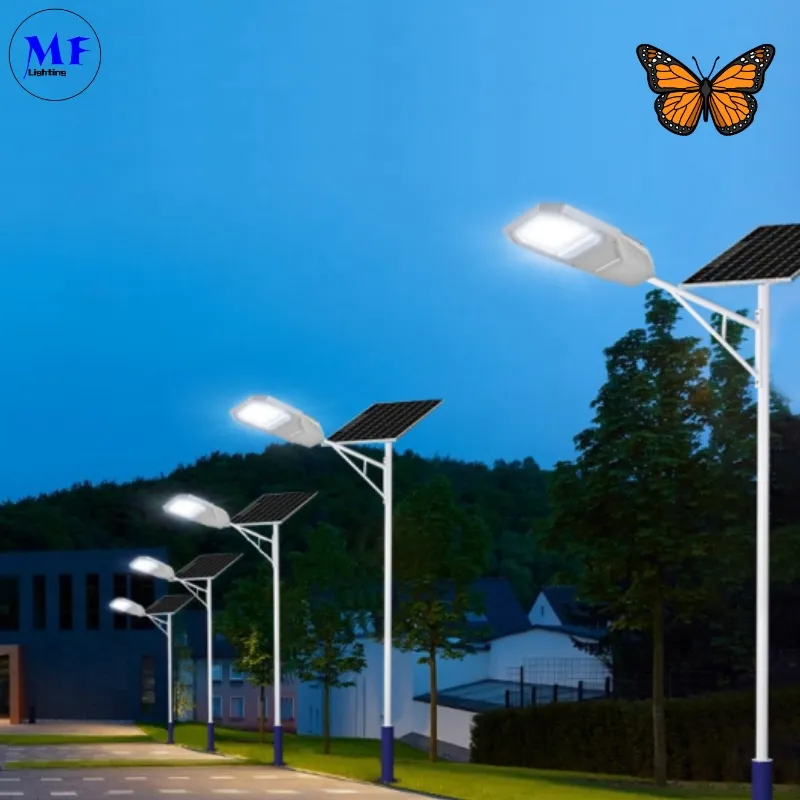 LED 太陽光ガーデンストリート 壁ライト アルミ 防水 200W IP65 Ik08 コンパクト 公園道 歩道 高速道路 2
