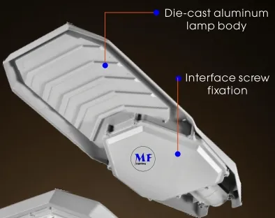 LED 太陽光ガーデンストリート 壁ライト アルミ 防水 200W IP65 Ik08 コンパクト 公園道 歩道 高速道路 3
