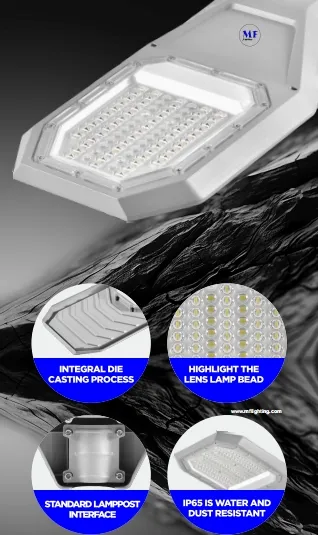 LED 太陽光ガーデンストリート 壁ライト アルミ 防水 200W IP65 Ik08 コンパクト 公園道 歩道 高速道路 6