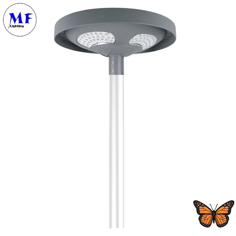 LED 太陽光ガーデンストリート 壁ライト 防水 40W IP65 Ik08 公園道 歩道 プラ校庭 0