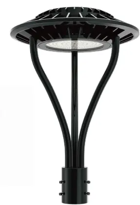 LED ガーデンライト 調節可能 防湿 IP65 150W 防水 140lm/W ブラック フェアリー 庭 芝生 ポスト トップ 3
