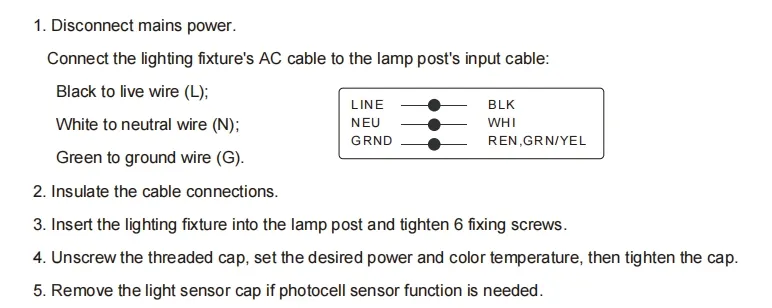 LEDガーデンライト 調光可能 アンチショック IP65 48/64/80W 防水 130lm/W ランタン ブラック＆ホワイト 芝生 6