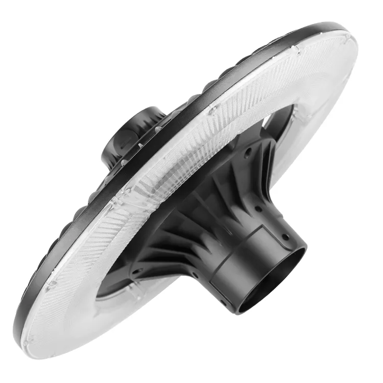 LEDガーデンライト 調節可能 150W IP65 防水内蔵 130lm/W 丸型 ブラック 庭 公園 庭 ポストトップ 4