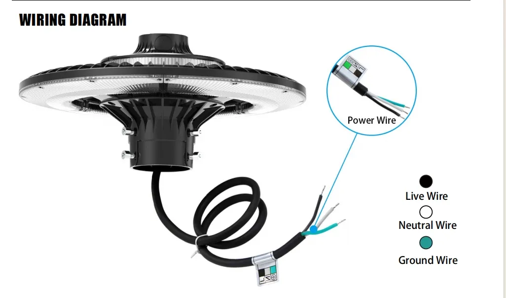 省エネLEDガーデンポストライトポールエリアライト 140lm/W スマートチューニング 200W 高速道路休憩所 スポーツ複合施設 ウォーターフロント遊歩道 6