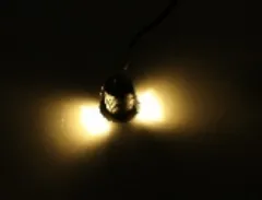 LEDステップライト シルバー 3W 12V IP65 パスウェイ ウォークウェイ スクエア 舗装 庭 2