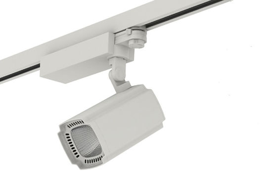 50Watt LED Track Lighting Aluminum Alloy Matt Black 5 Years Warranty