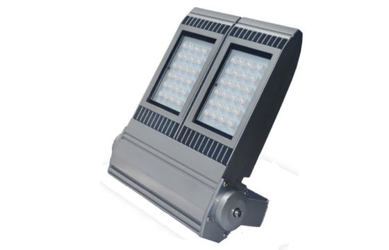 150W IP67 Waterproof CRI 80 High Power LED Flood Light 13830 Lumen Silver Grey / Black
