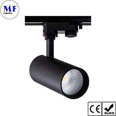 LED Track Light White Black 15W-45W With Magnetic For Store Showroom Living Room