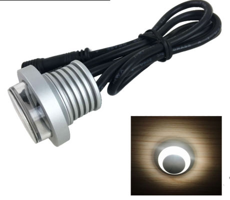 Mini 1W LED 6063 Aluminum Waterproof / Anti-glare LED Downlight RGB Color