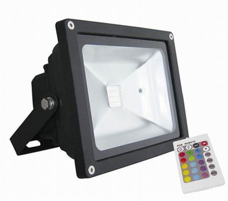 High Transparent Glass 50W 6000K Cold White RGB LED Flood Lighs 3 Years Warranty