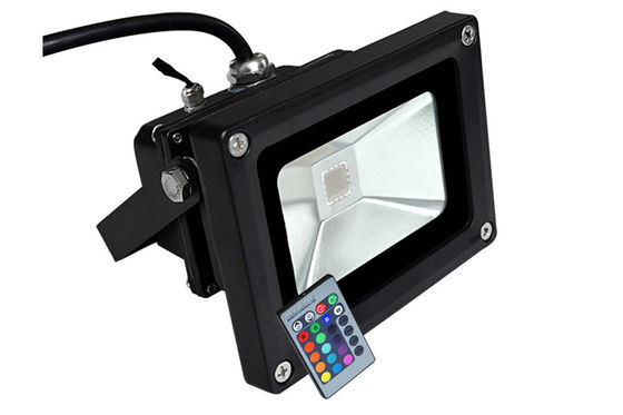 2550Lm Aluminium Housing Waterproof LED Flood Light 30W RGB 48Key Remote Controller