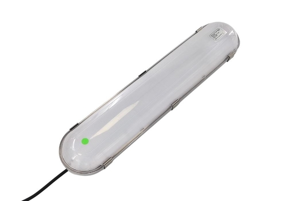 Green Light Color LED Vapor Tight Light fFixture 4ft Led Tri-proof Linear Tunnel Light