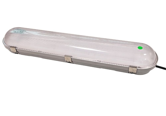 Green Light Color LED Vapor Tight Light fFixture 4ft Led Tri-proof Linear Tunnel Light