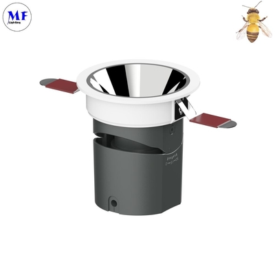 LED Ceiling Grill Down Light Aluminum Housing Concealed Spotlight Interior Lighting OEM 5W 10W 18W 2inch 3inch 4inch