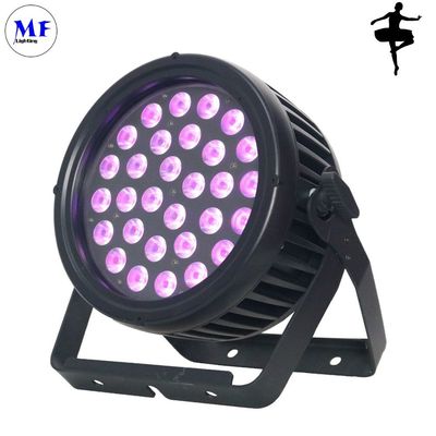 AC100-240V IP65 300W RGBW LED PAR Light Stage Light Waterproof Dimmable Flicker Free 5 Years Warranty For Performances