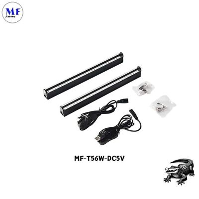 Factory Price IP43 PC Aluminium 6W 85 265V AC 5V DC Black Light for 3D Resin Curing Glow Filament Gel Nail Curing Pet Urine Detector Ink Curing Adhesive Curing