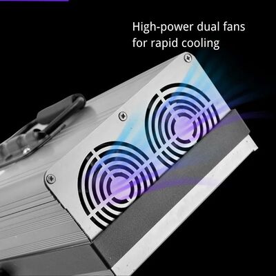 Factory Price PC Alu. Hangable 120W IP43 Ultra-Violet Ray Pet Urine Detector Gel Nail Curing Solidify Resin Paint Printing LED UV Light