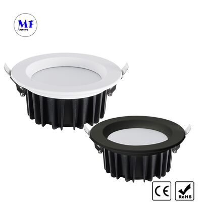 LED Recessed Downlight Triac 0-10V Dali Dali-2 Dt6 Dt8 Dimmable, Zigbee Tuya WiFi Anti-Glare IP40 Die-Cast Aluminum Ceiling Down Light for Hotel