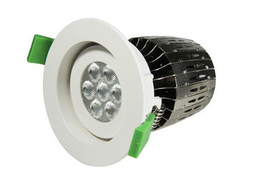 Cool White 6000K 15W Dimmable LED Down Lights , Down Light Luminaires
