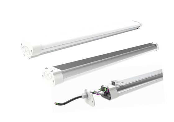 Microwave Sensor IP65 LED Tri Proof Lights 20W 40W 60W 0 - 10V Dimming