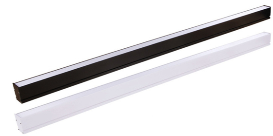 IP20 / IK05 130LM/W Linear LED Pendant Lighting Suspending / Surface Mounted