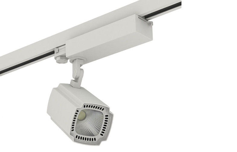 CRI 90 COB Led Tracking Lights 50W 3 Phase EU Standard With Citizen Chip