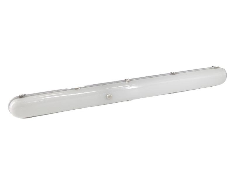 Motion Sensor Vapor Tight Light fFixture 4ft Led Tri-proof Linear Tunnel Light