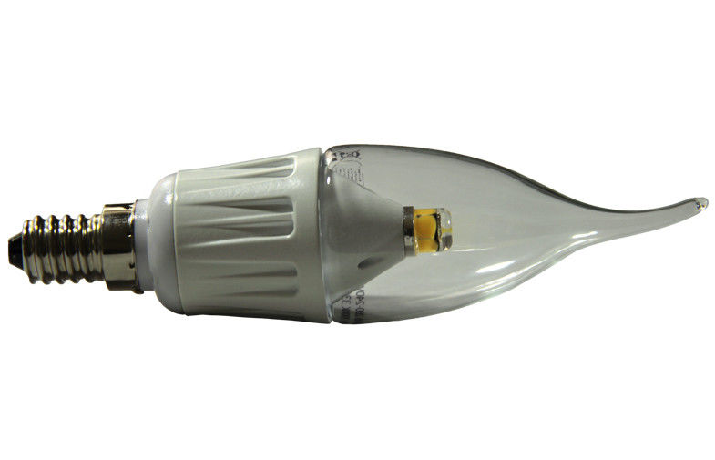 Energy Saving 4W Dimmable LED Bulb Aluminum Cold White LED Flame Bulb Light