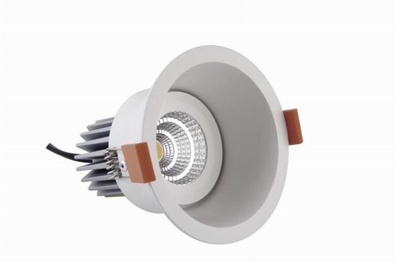 Energy Saving 9 Watt 850LM Dimmable LED Down Lights , COB LED Spot Lights