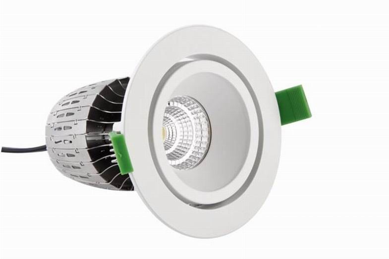 CRI85 15 Watt 800 Lumen CITIZEN Chip Dimmable LED Down Light Of Beam Angle 24° / 60°