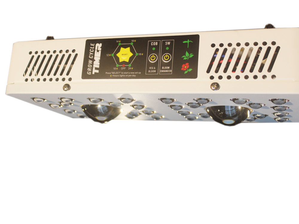 205Watt Full spectrum LED indoor Grow Lights with timing system, CREE COB leds grow light