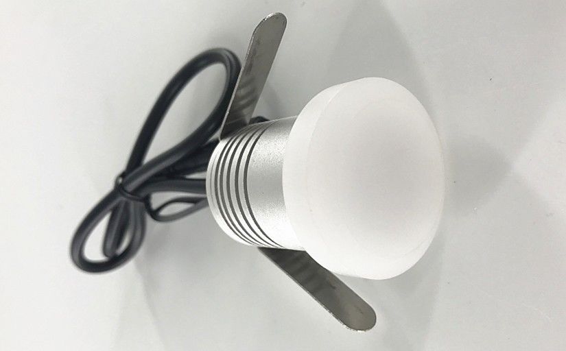 LED Recessed Wall Lamp - Moonlight 1 Watt 12V-24V DC Outdoor IP67 Waterproof Landscape Lighting